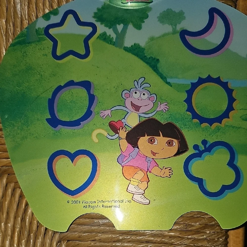 Fisher-Price InteracTV DVD with Dora, SpongeBob and Elmo And Yellow Case